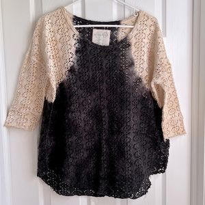 Free People All Over Crochet Top